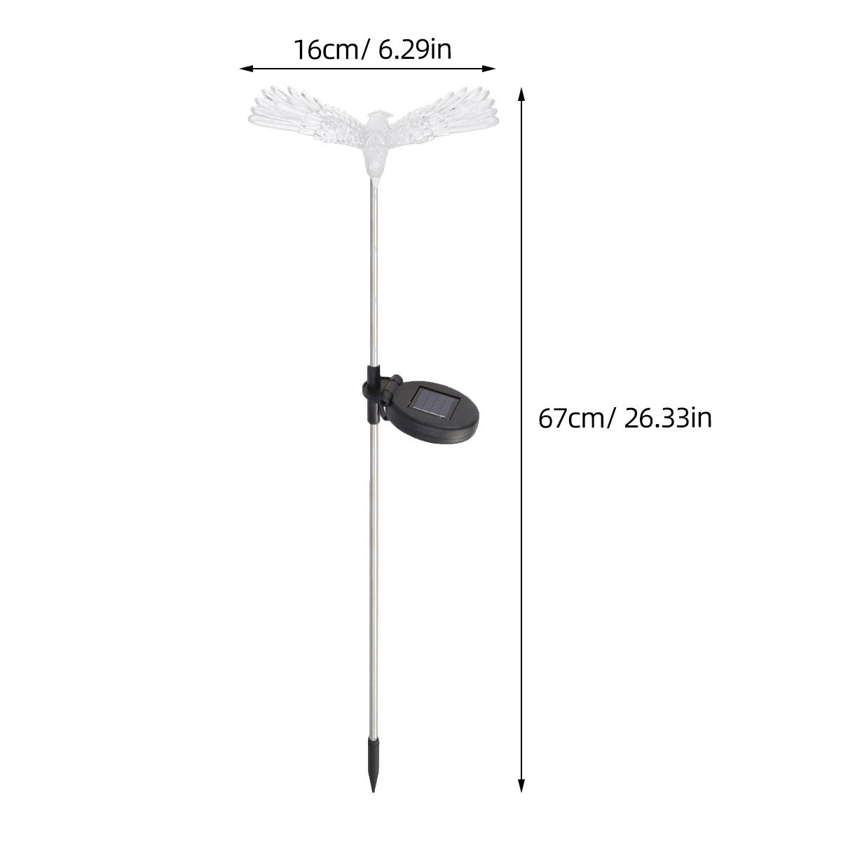Waterproof Solar Lawn Lamp Bir - Pool Light Solar Rechargeable ulasan dan harga