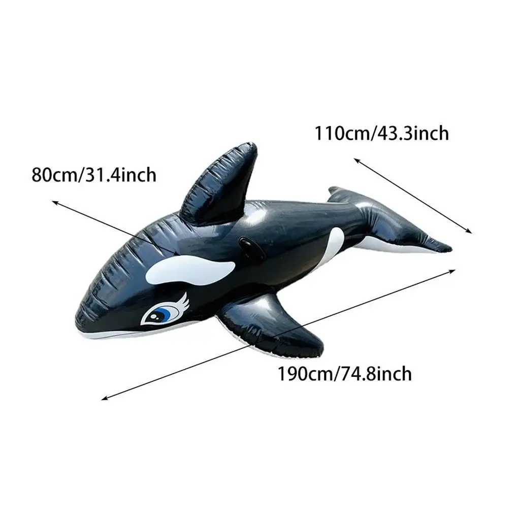 Giant Whale Inflatable Floatin - Pool Lounger Inflatable ulasan dan harga