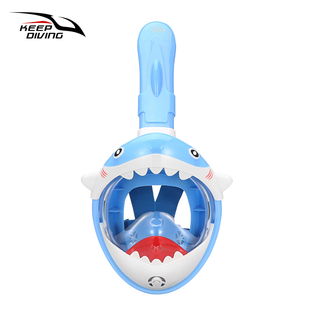 2025 Summer New Cartoon Diving - Snorkel Mask Full Face ulasan dan harga