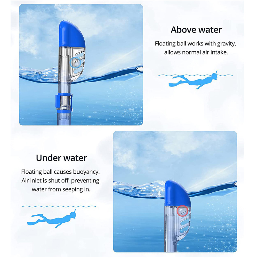 Diving Masks Foldable Anti-Fog - Snorkel Mask Full Face ulasan dan harga