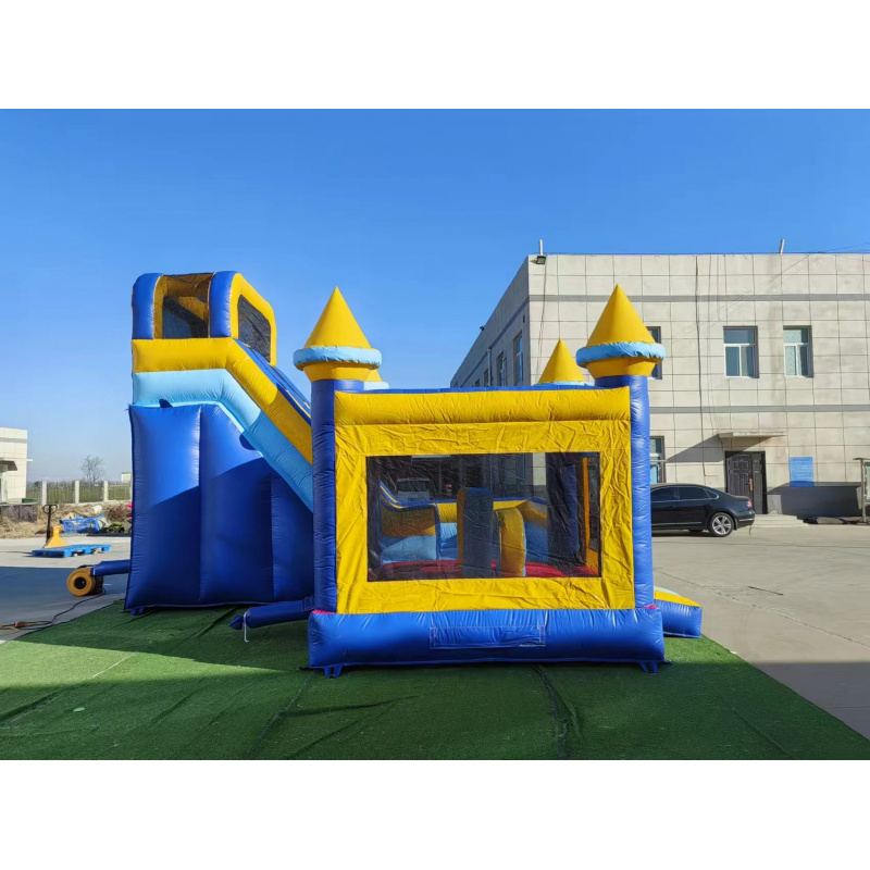Commercial Grade 4-in-1 Inflat - Water Slide Inflatable ulasan dan harga