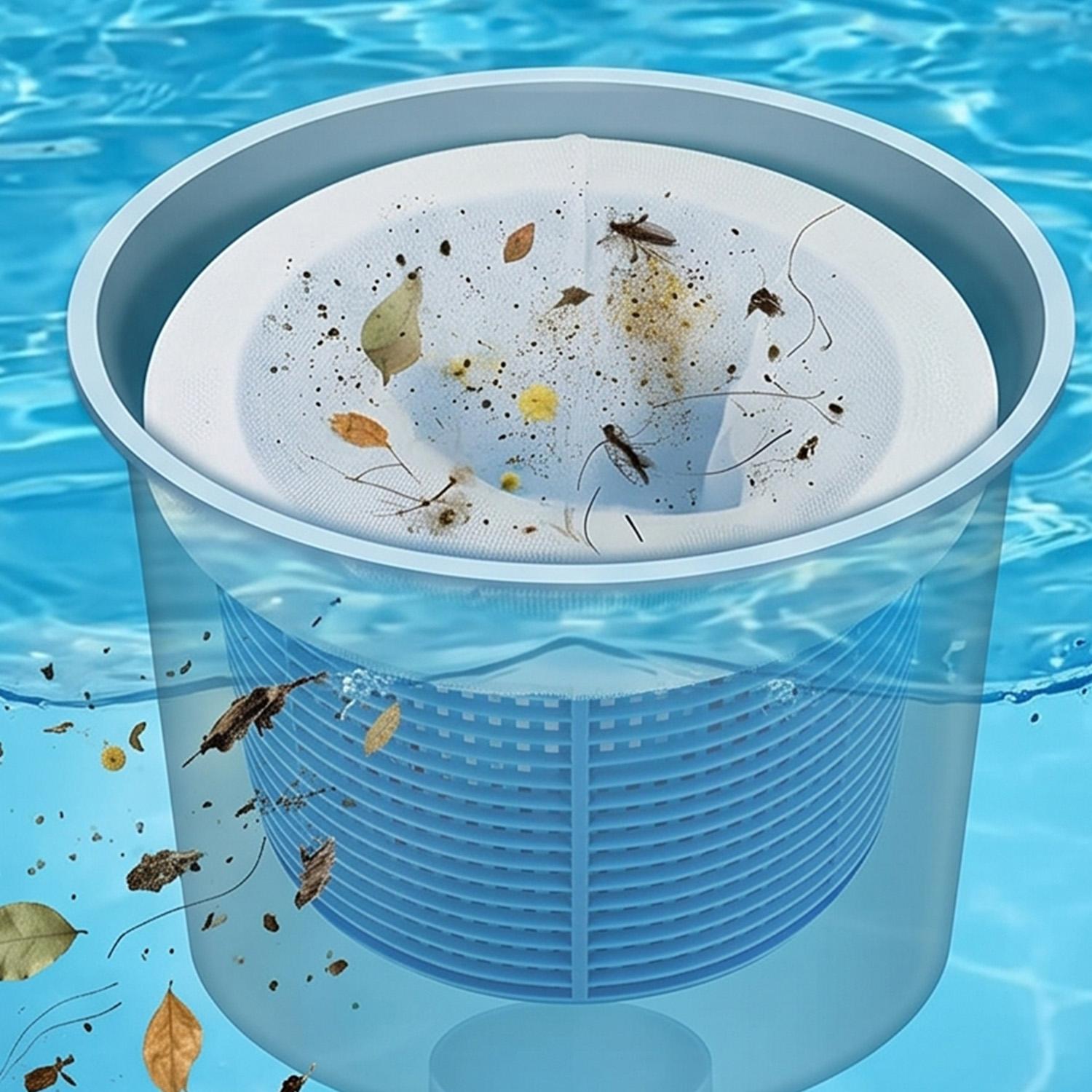 50/5PCS White Pool Skimming Ba - Pool Skimmer Net ulasan dan harga