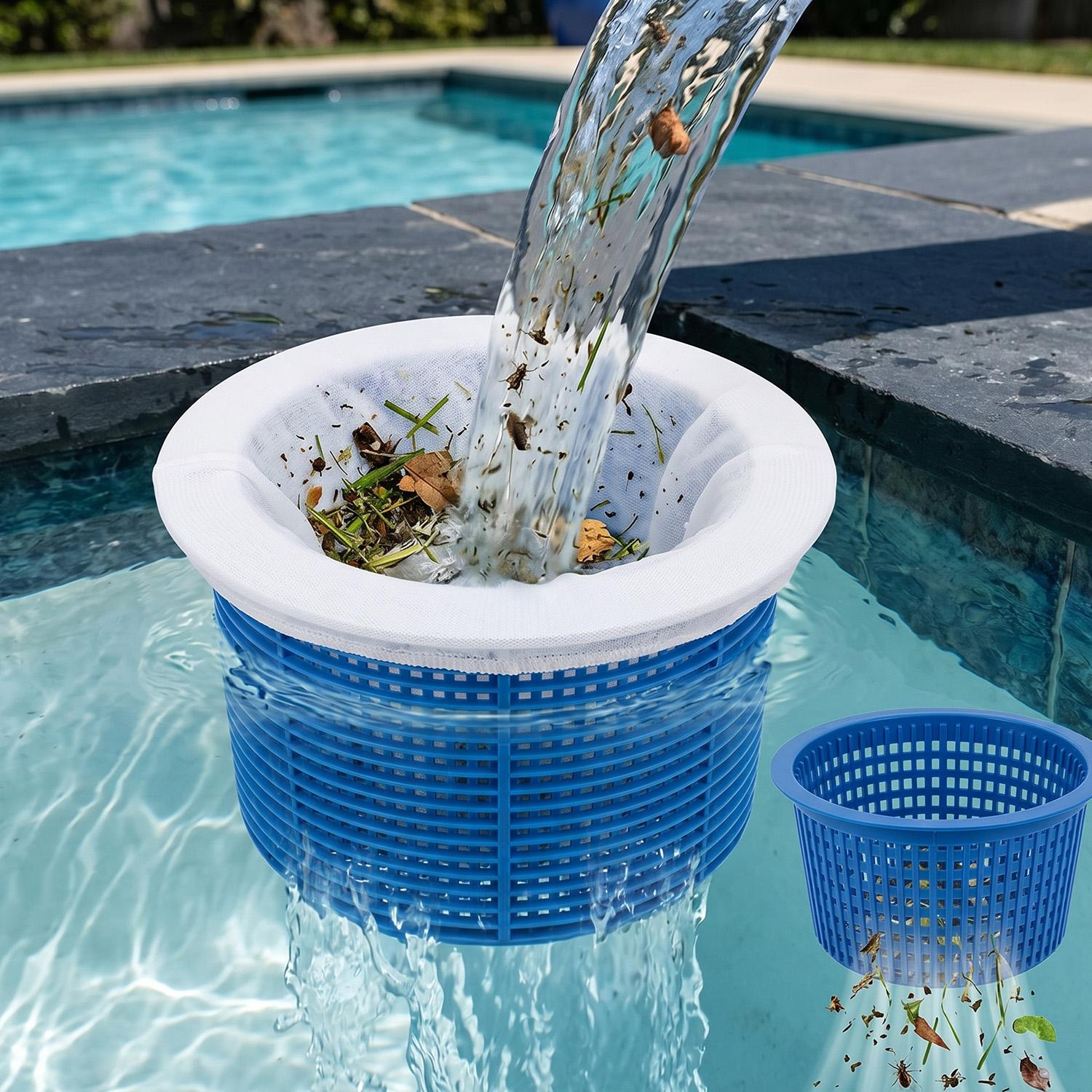 50/5PCS White Pool Skimming Ba - Pool Skimmer Net ulasan dan harga