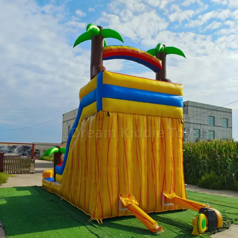 Giant Tropical Dolphin Theme I - Water Slide Inflatable ulasan dan harga