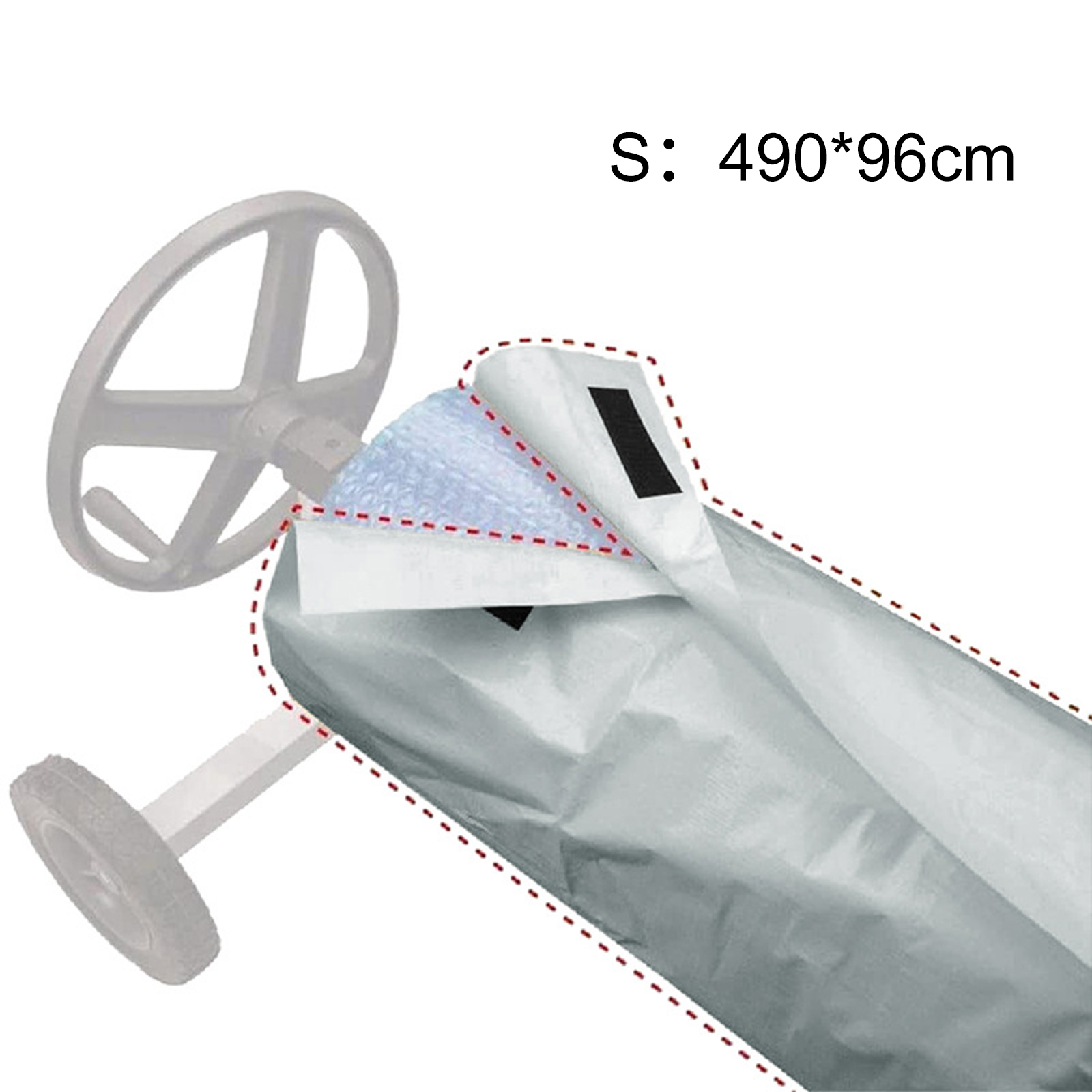 Pool Solar Reel Cover Protecti - Pool Cover Waterproof ulasan dan harga
