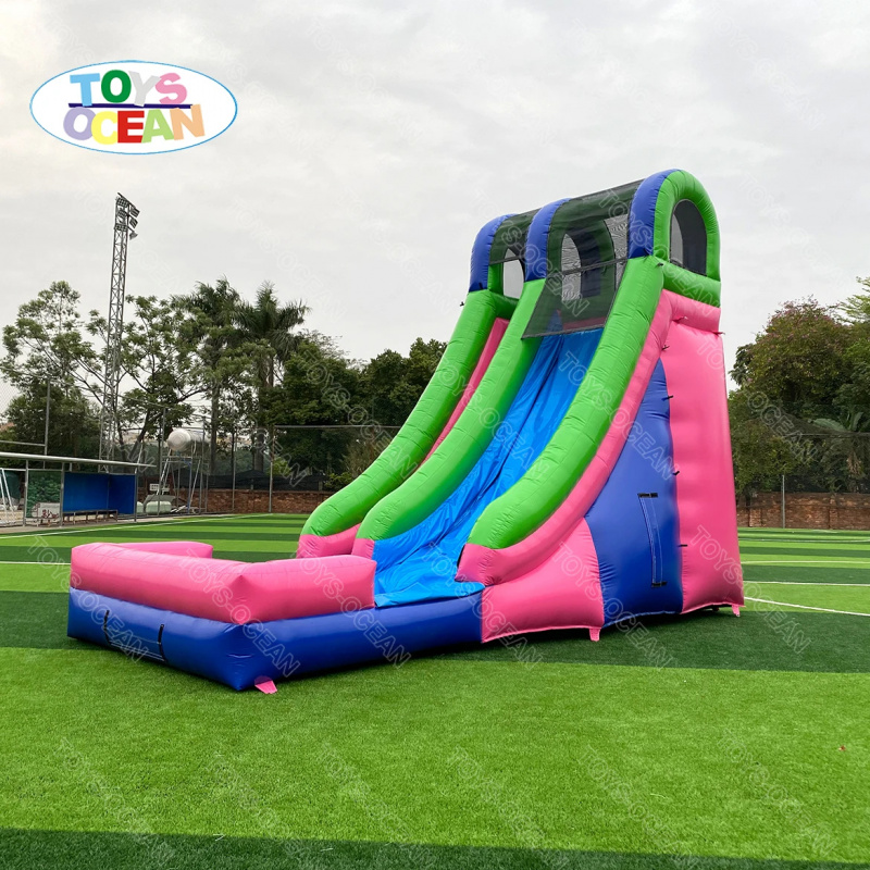 New Outdoor Children's Slide w - Water Slide Inflatable ulasan dan harga