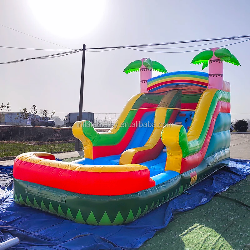 Commercial Palm Tree Inflatabl - Water Slide Inflatable ulasan dan harga