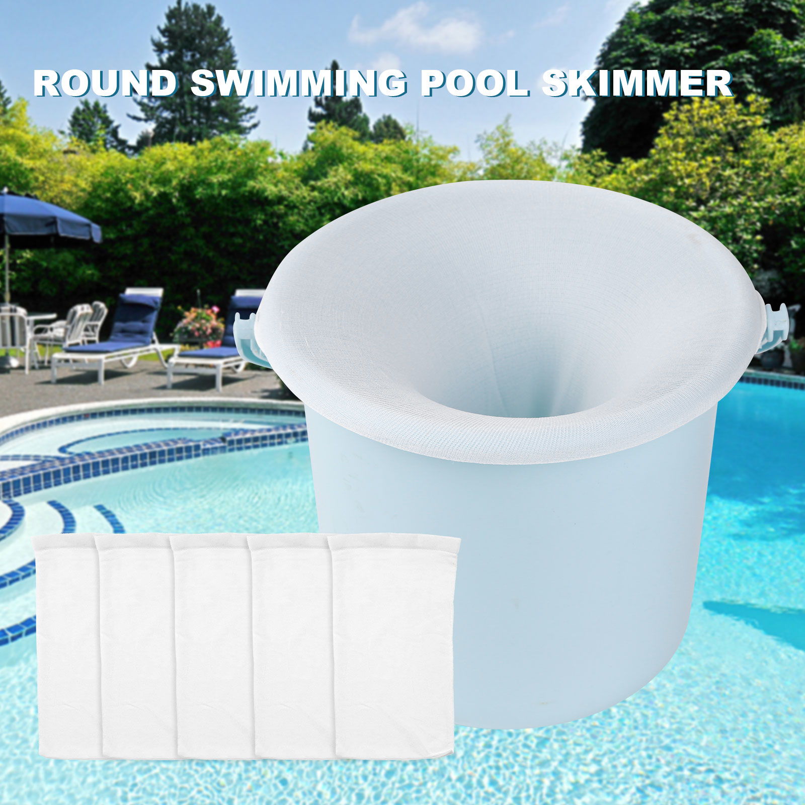 100-5PCS Pool Skimmer Socks El - Pool Skimmer Net ulasan dan harga