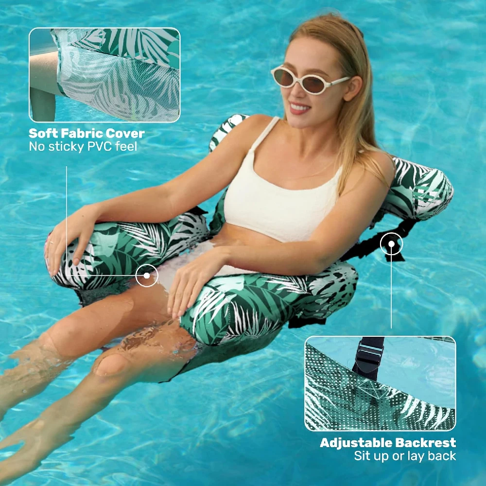 Inflatable Pool Float Chair,Fo - Pool Lounger Inflatable ulasan dan harga