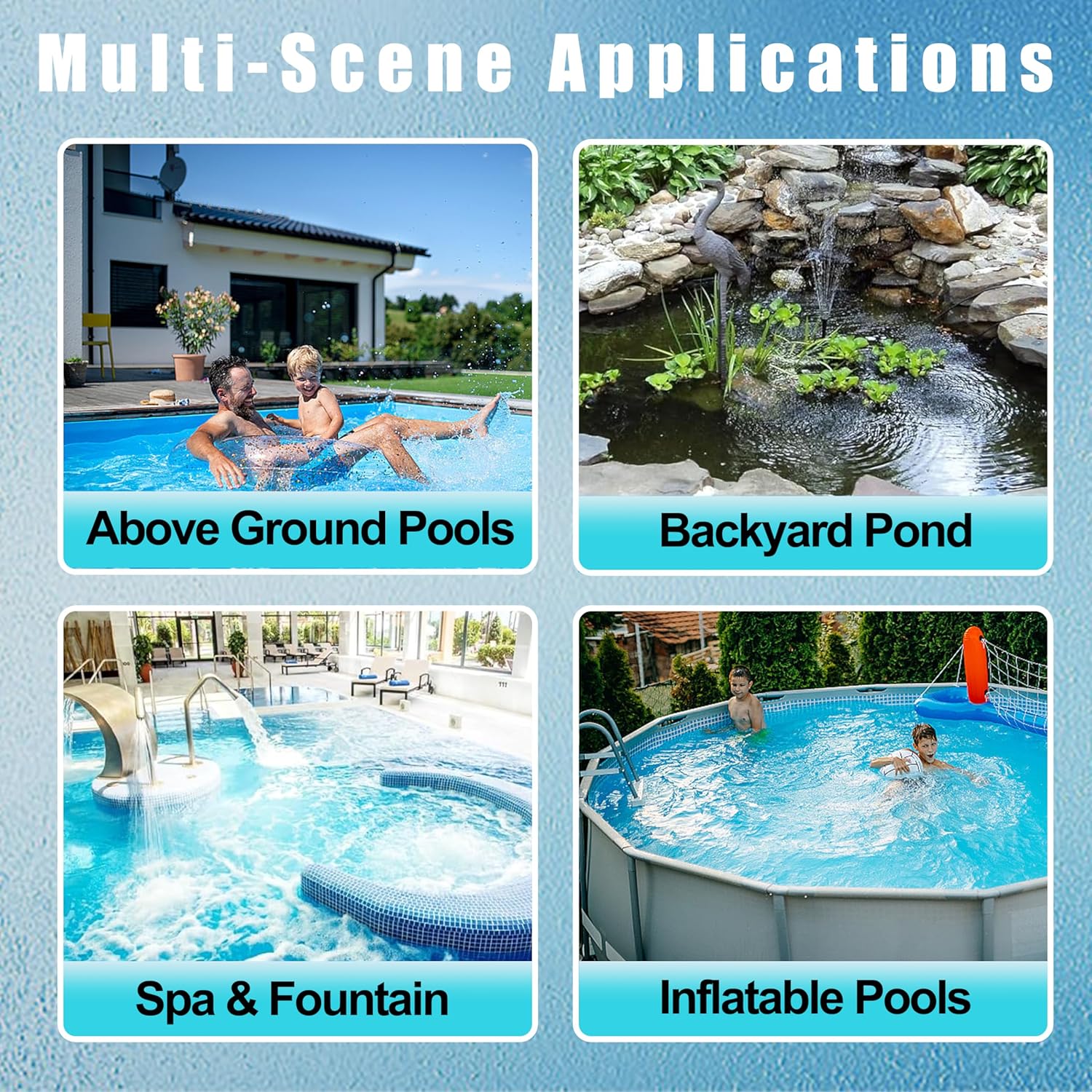 60 inch Pool Vacuum Cleaner Ha - Pool Vacuum Manual ulasan dan harga